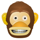 Logo, an ape head